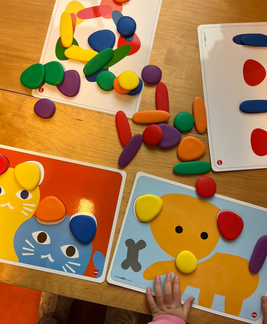 Dieren vol kleur met de Rainbow Pebbles van EDX