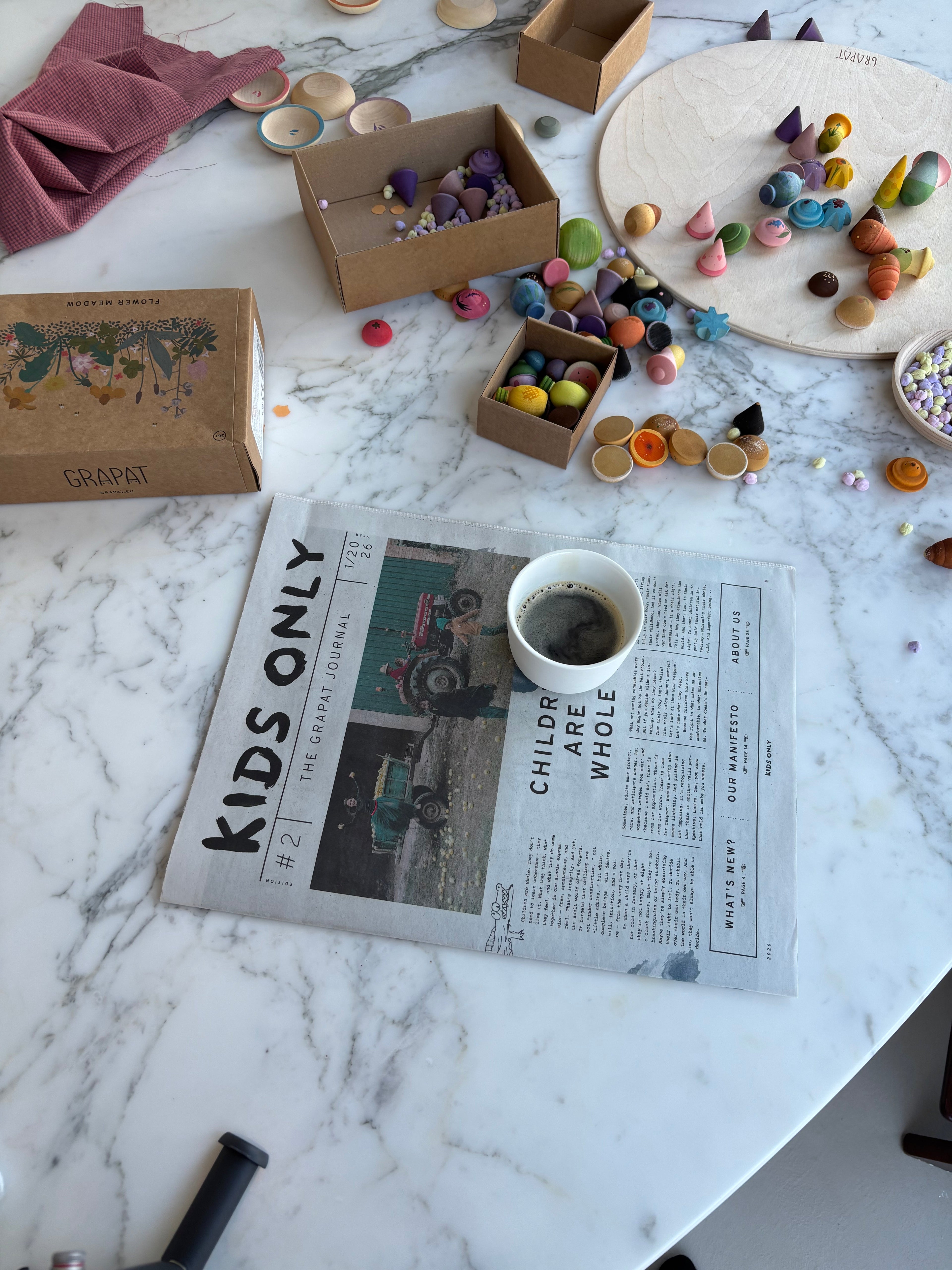 5 minuutjes koffiepauze met Grapat