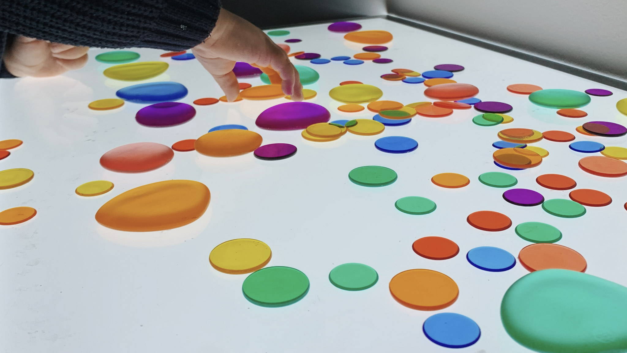 Line Vanvoorden: Spelen met het lichtpaneel