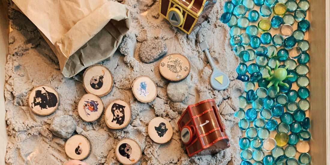 Knutselpret met piratenmunten