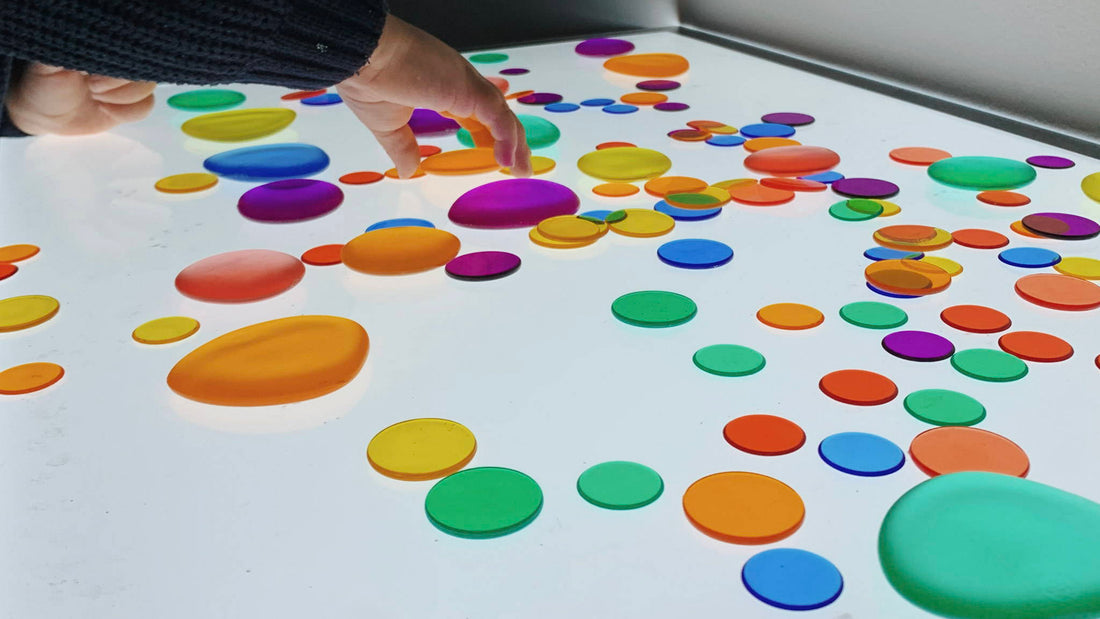 Spelen met het lichtpaneel