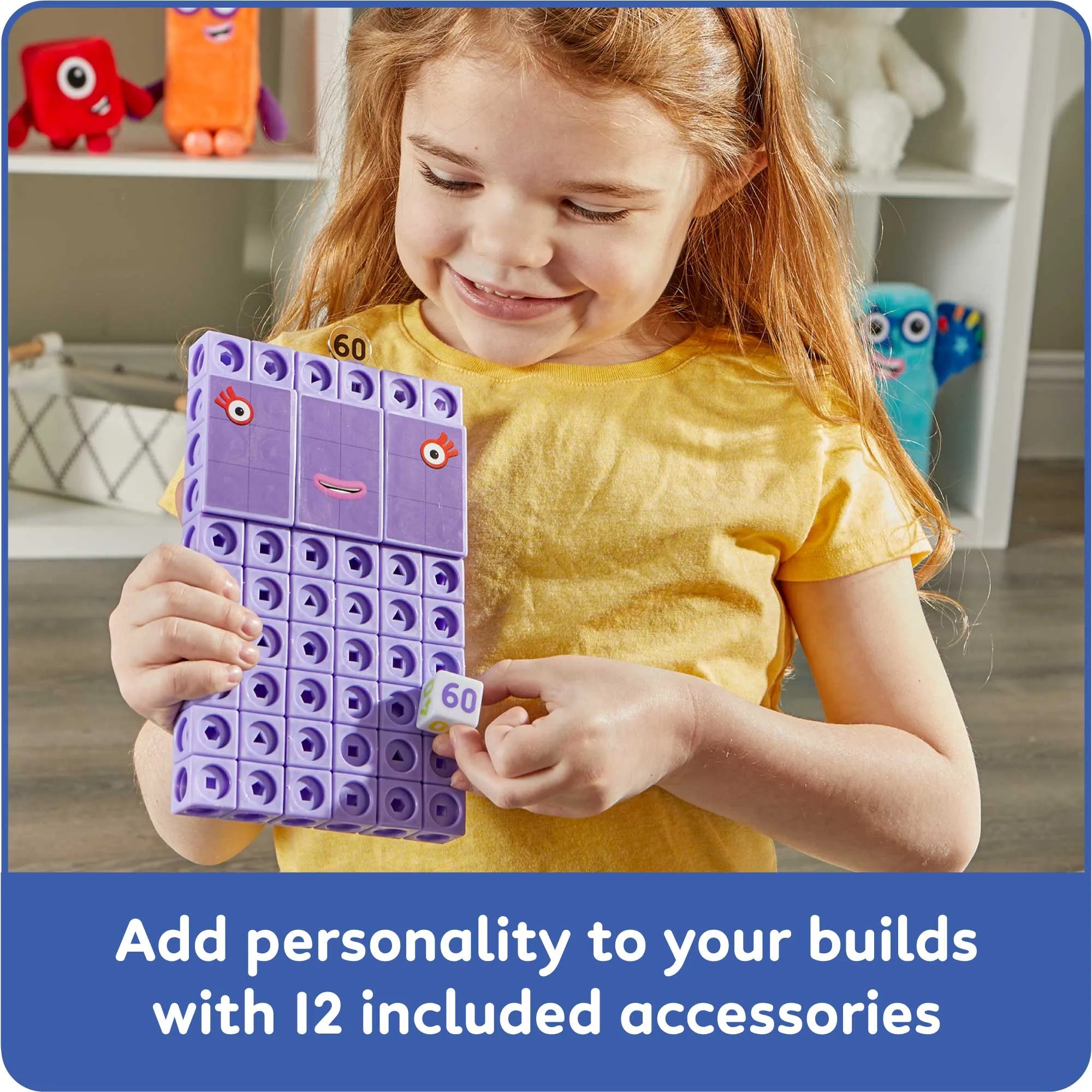 Numberblocks™ Mathlink™ Cubes Activity Set Heroes with Zeroes