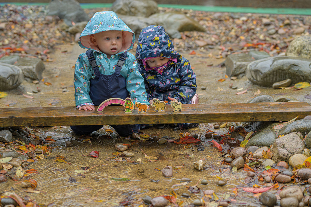 Wooden Characters The Billy Goats Gruff