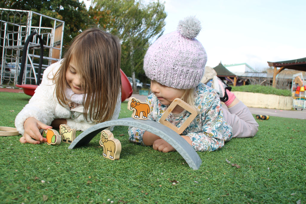 Wooden Characters The Billy Goats Gruff