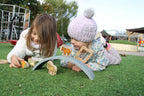 Wooden Characters The Billy Goats Gruff