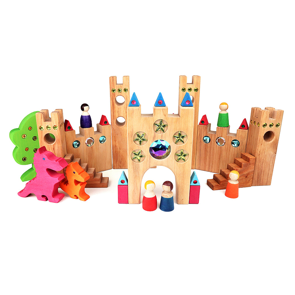 Large Fairytale Castle 16 Pieces