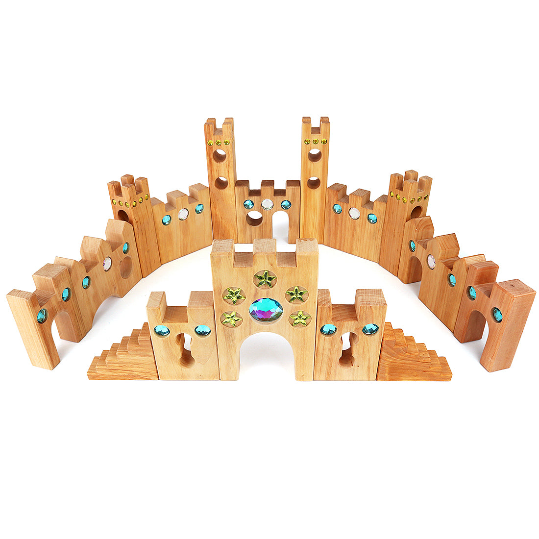 Large Fairytale Castle 16 Pieces