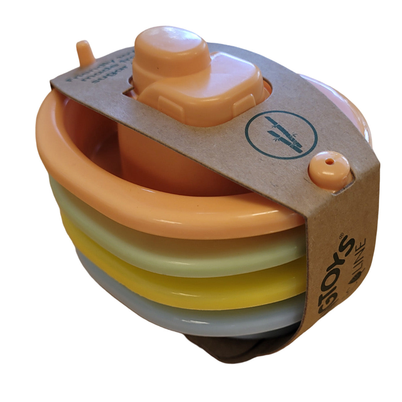 Viking Toys Ecoline – Set van 4 mini bootjes