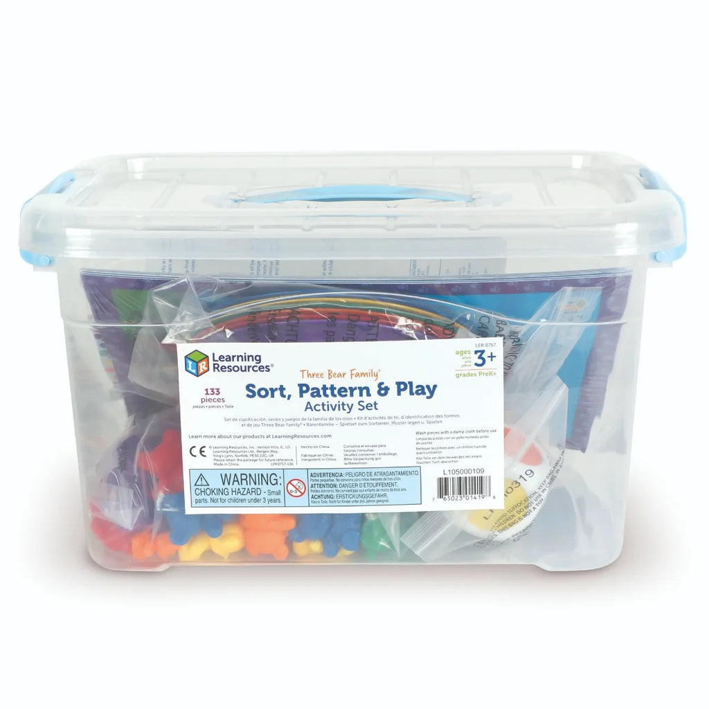 Three Bear Family® Sort, Pattern & Play Activity Set