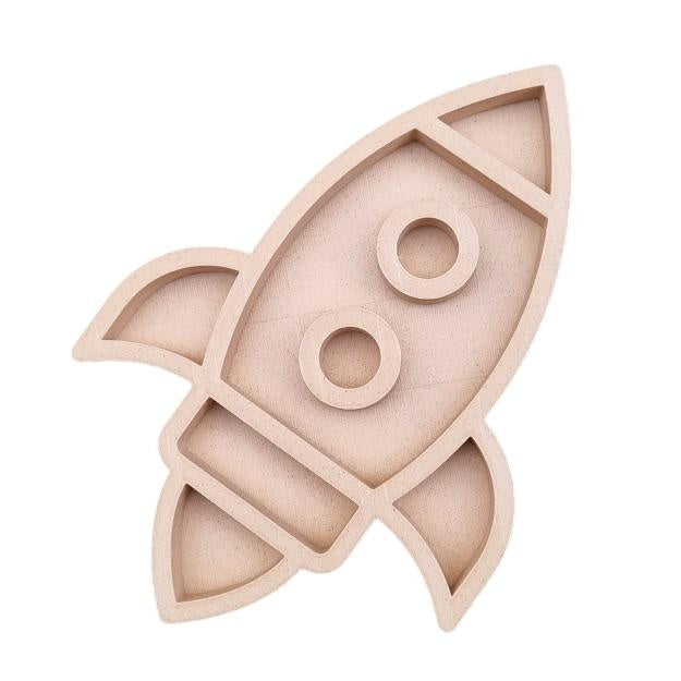 Bio playtray raket met houtvezel