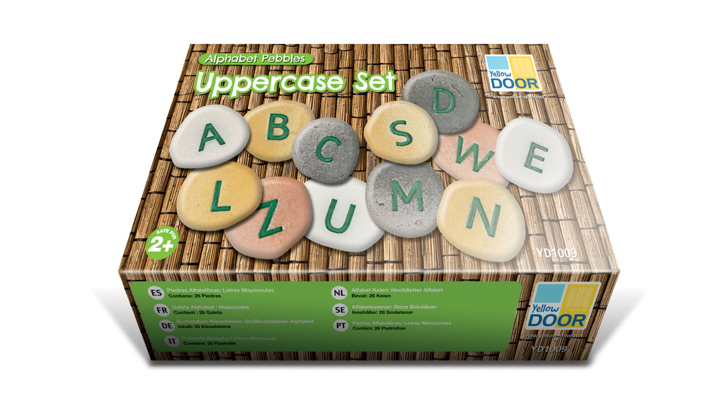 Alphabet Pebbles Uppercase