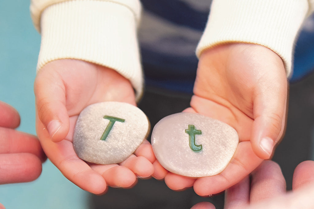 Alphabet Pebbles Uppercase