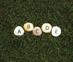Alphabet Pebbles Uppercase