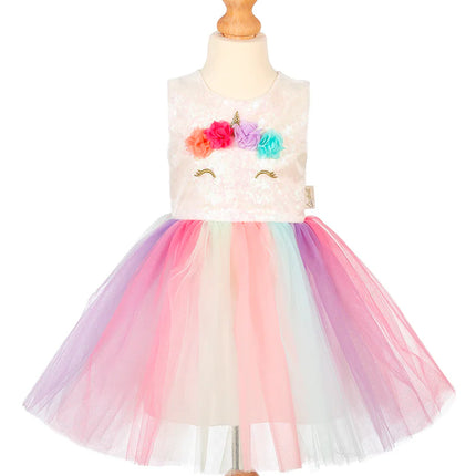 Souza! 🦄 Unicorn Jurk – Magisch & Schattig (2 jaar | 92 cm)