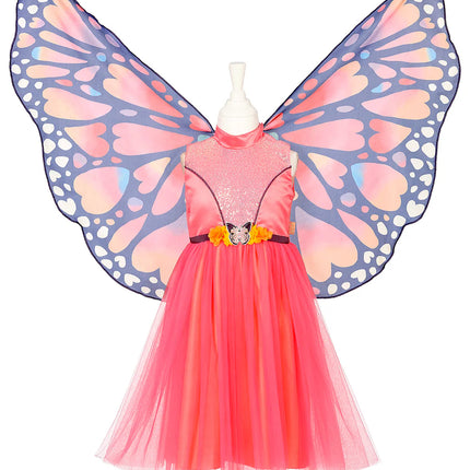 Souza!  Papillonjurk + vleugels, 5-7 jaar, 110-122 cm