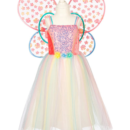 Souza!  Flora jurk + vleugels, 5-7 jaar, 110-122 cm