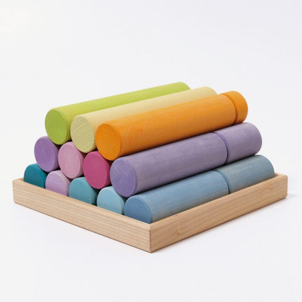 Grimm`s grote rollers in pastelkleuren