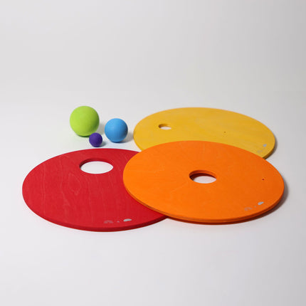 Grimm`s x Stapelstein Rolling Disc set warm klassiek