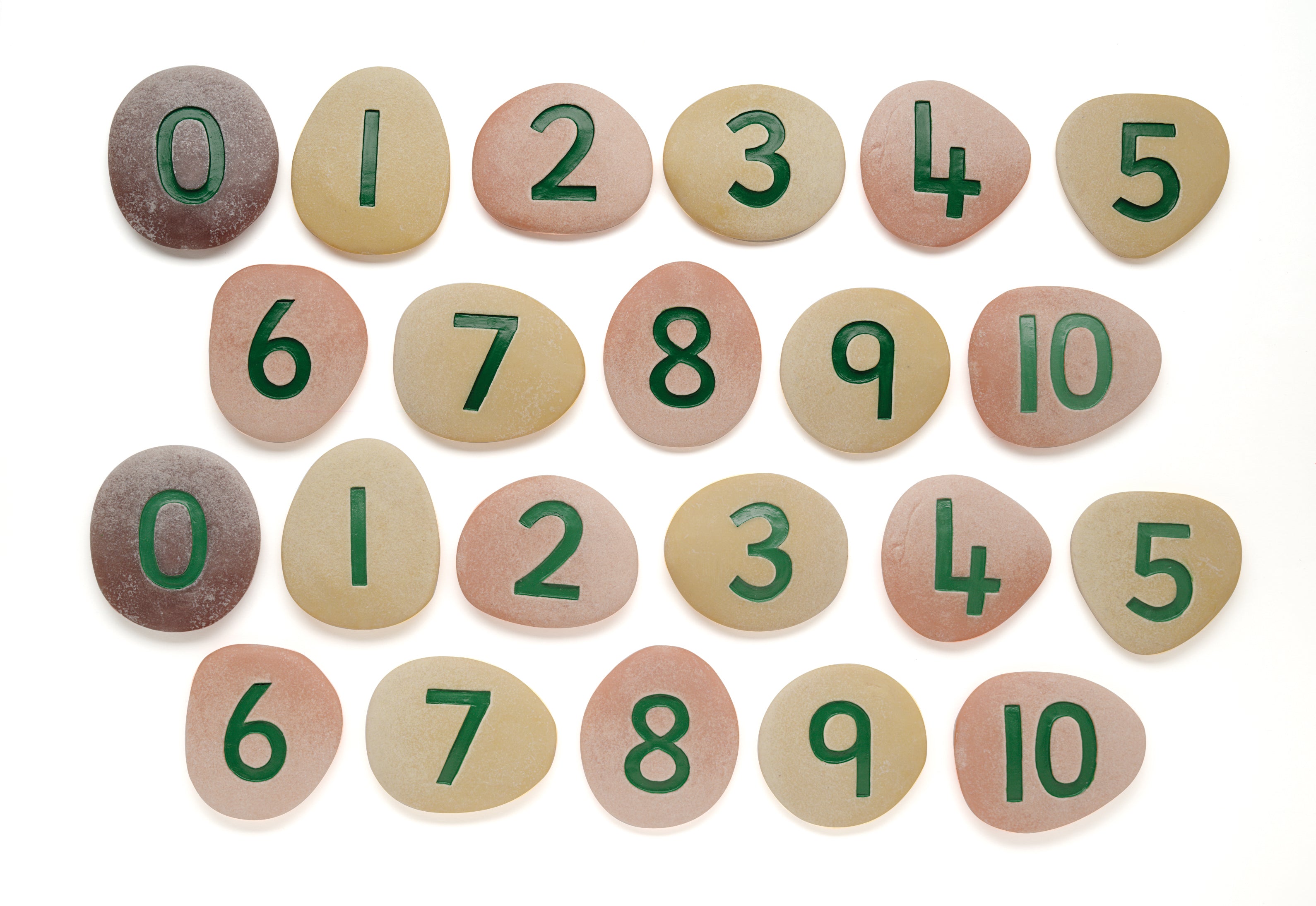 Jumbo Number Pebbles  Number Bonds to 10