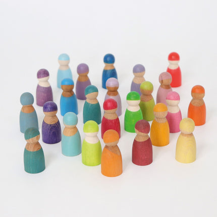 Grimm`s 12 PASTEL regenboogvrienden