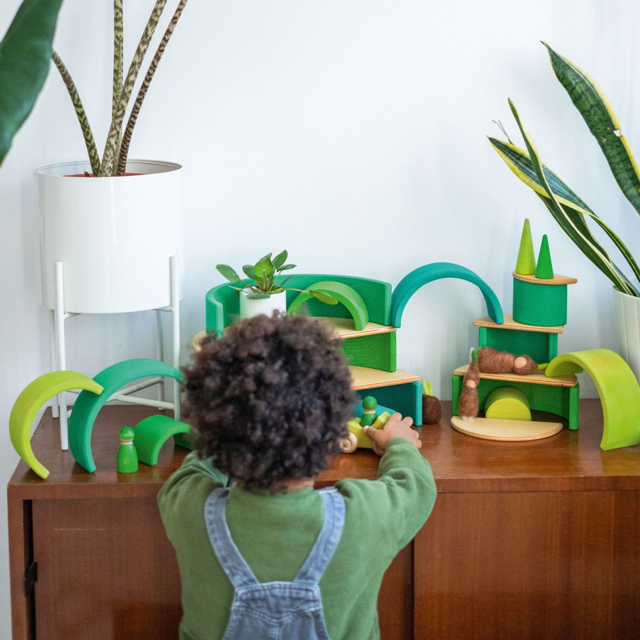 Regenboog Large Weidegroen