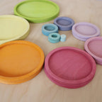 Concentric Circles and Rings Pastel