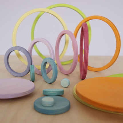 Grimm's Cirkels en ringen pastel
