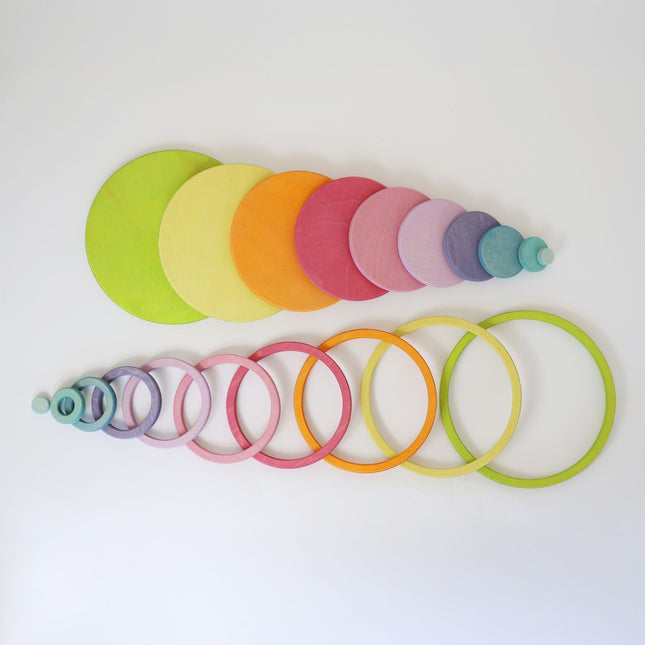 Grimm's Cirkels en ringen pastel