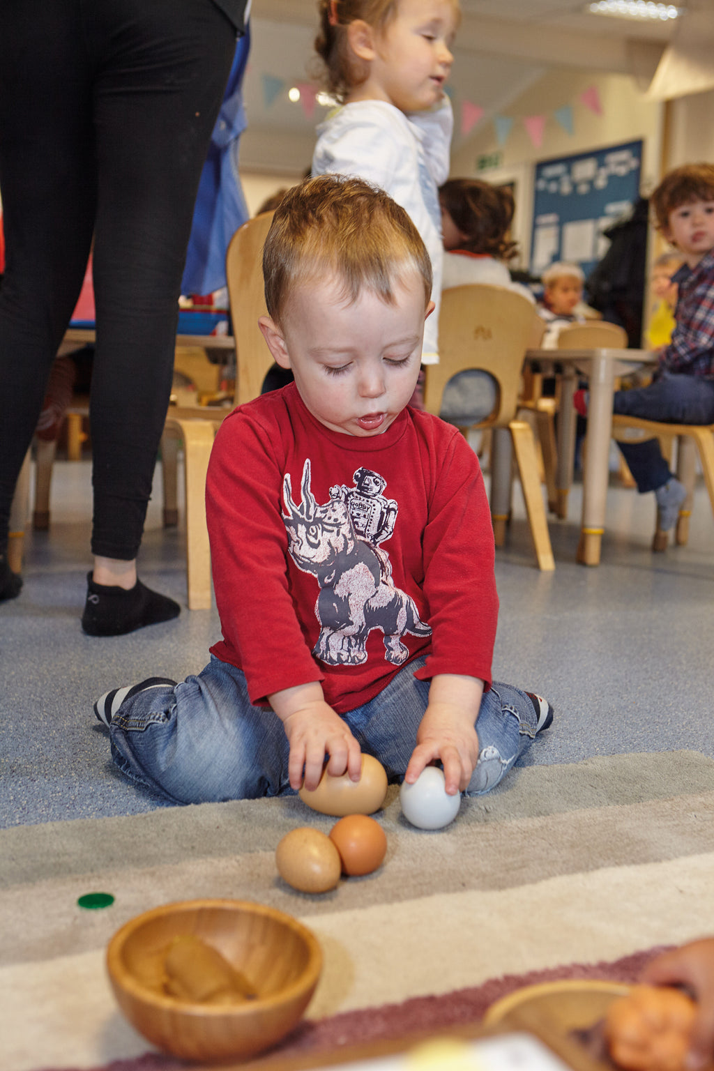 Size-Sorting Eggs