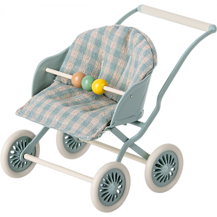 Maileg muis buggy munt