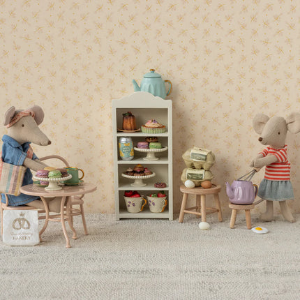 Maileg Café setje voor de muisjes. Roze (groot)