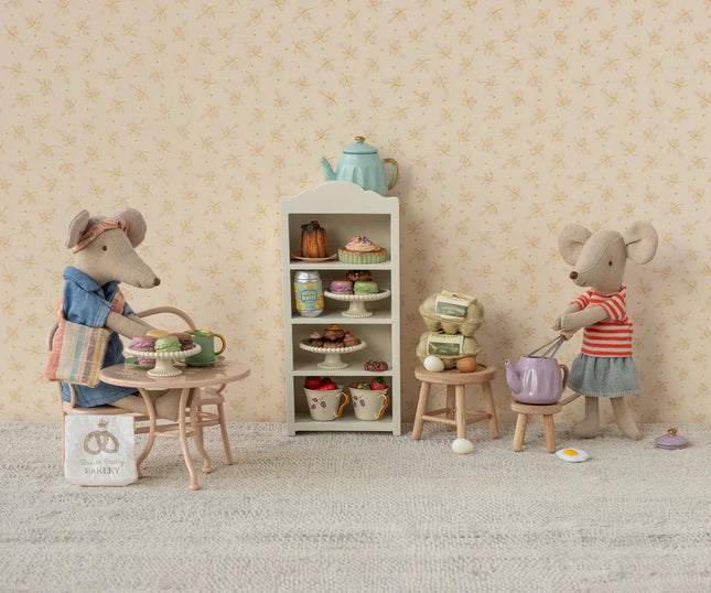 Maileg Café setje voor de muisjes. Roze (groot)