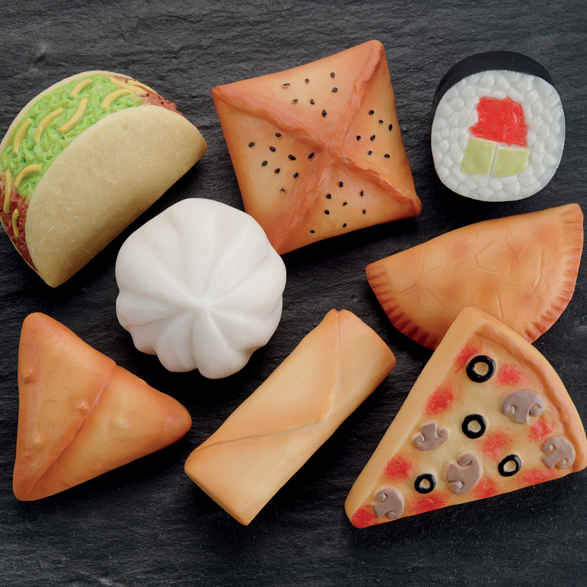 Foods of the World – Sensory Play Stones