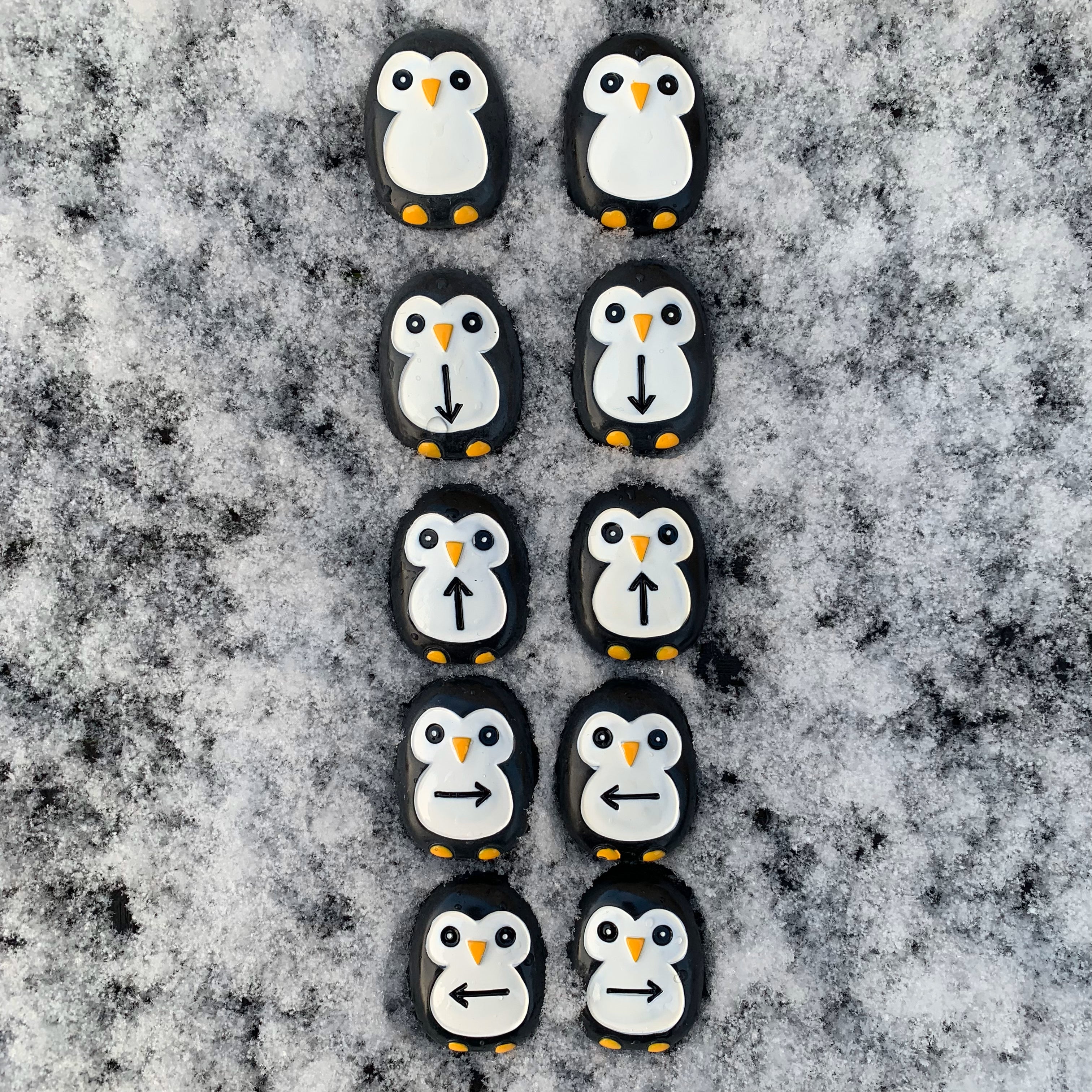 Pre-coding Penguin Stones