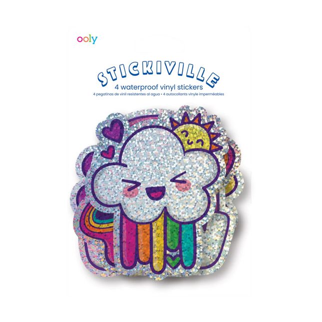 Ooly Stickiville vinyl stickers Happy Rainbows