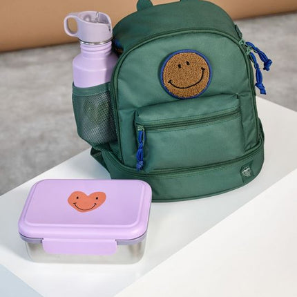 Lässig rugzak Mini backpack Little Gang donkergroen