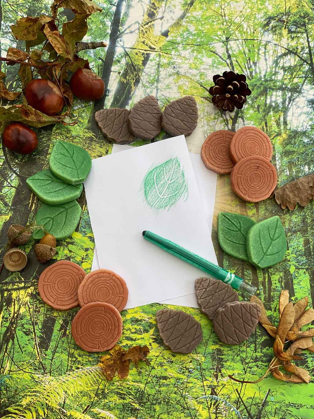 Scenery Stones Forest Play