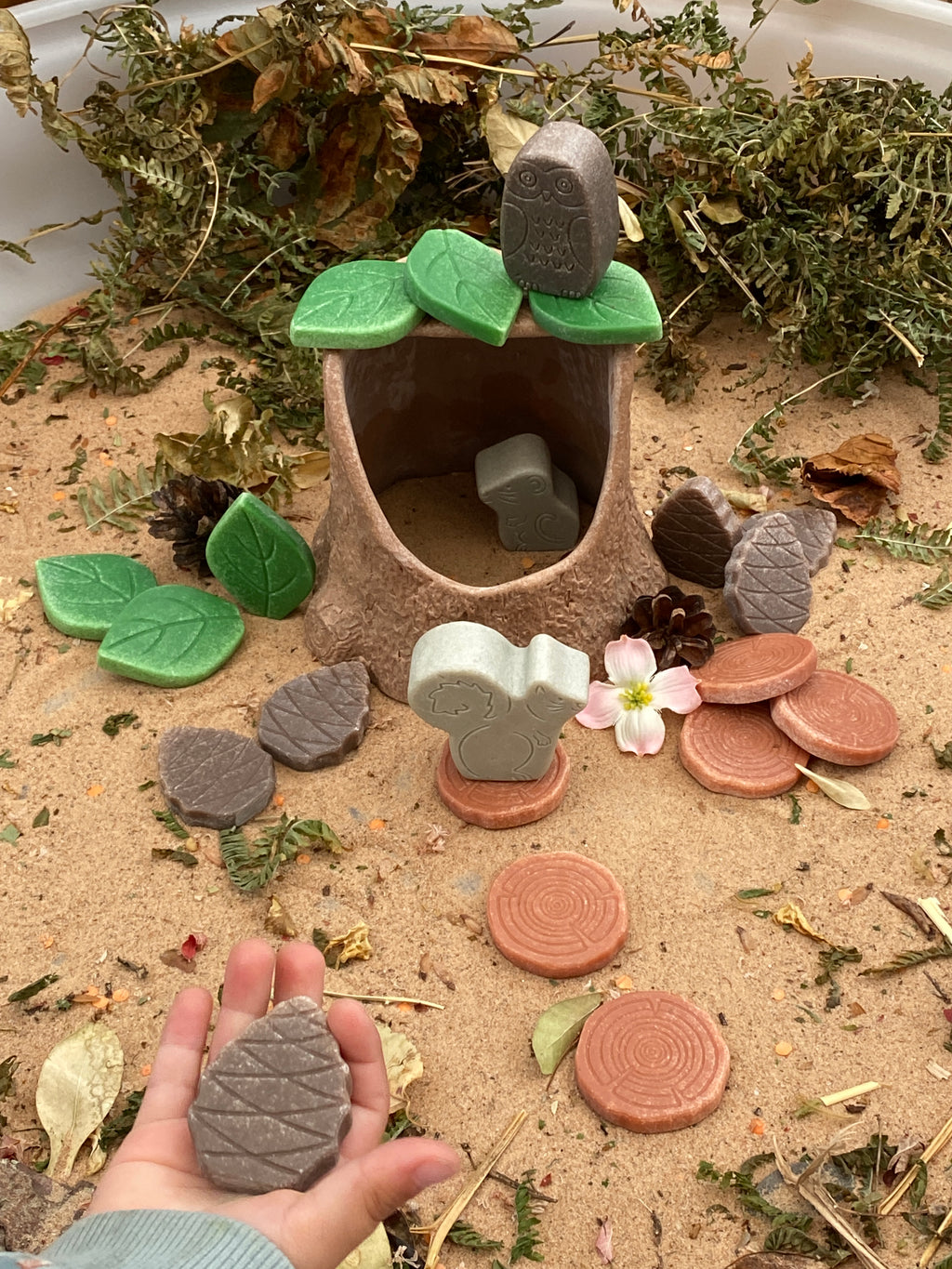 Scenery Stones Forest Play