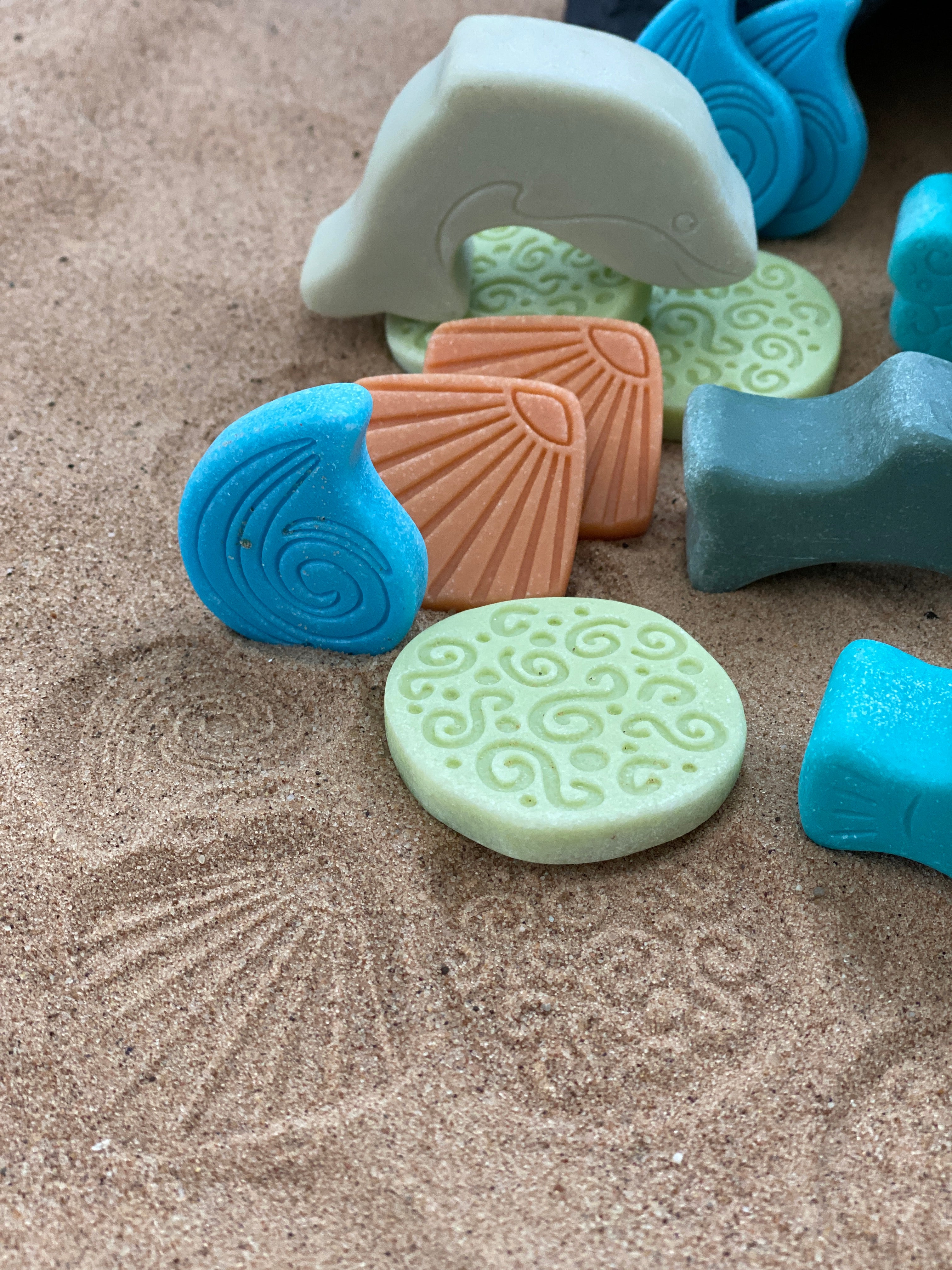 Scenery Stones Ocean Play