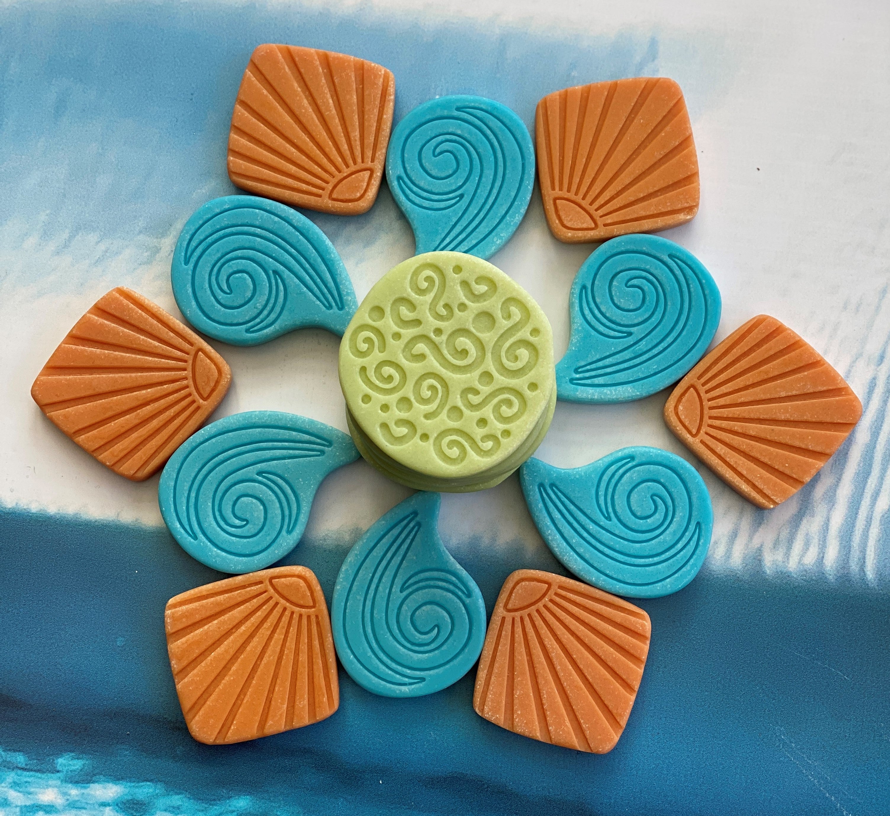 Scenery Stones Ocean Play