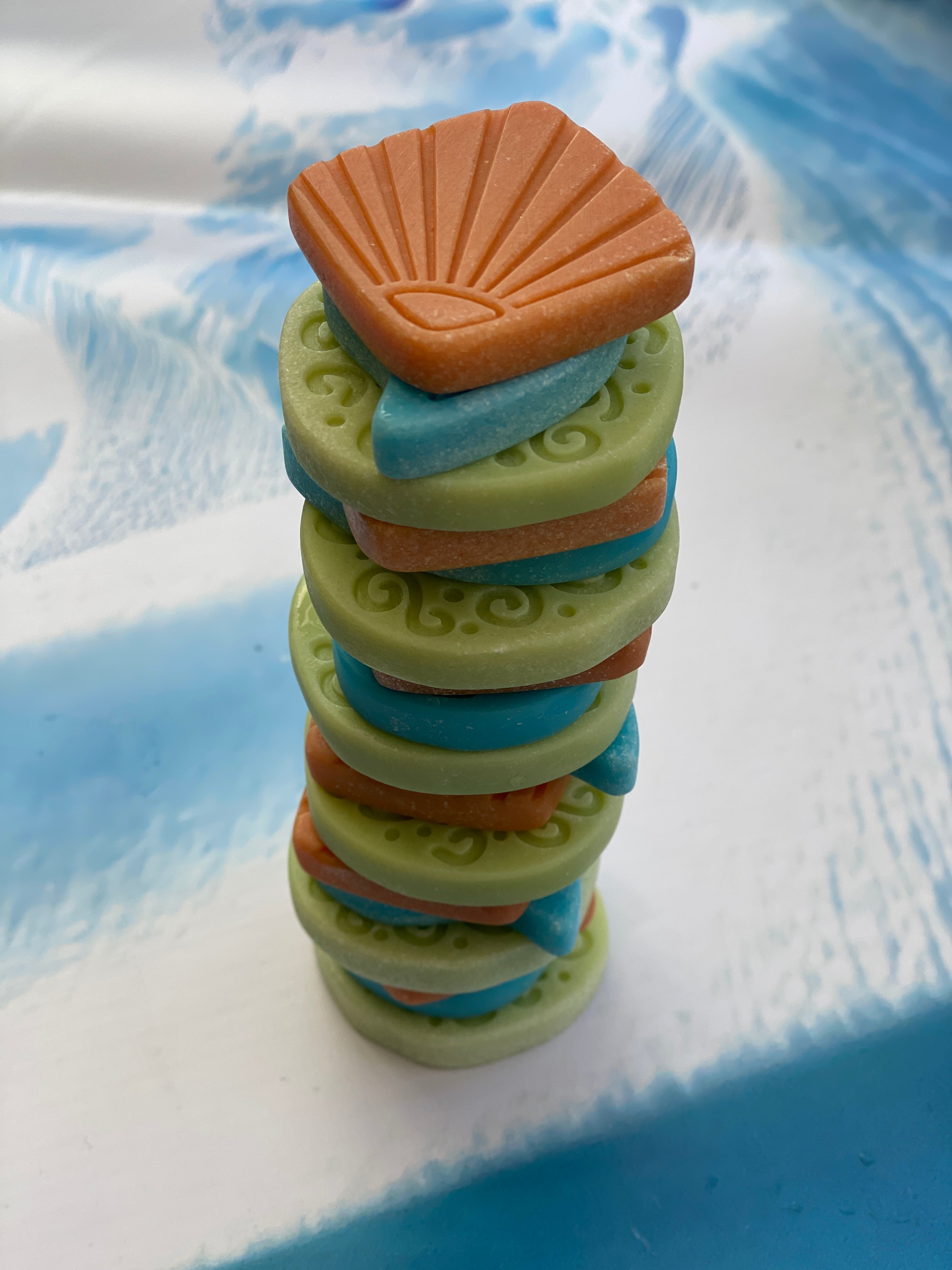 Scenery Stones Ocean Play