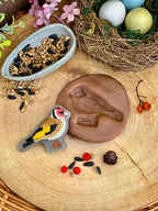 Yellow Door set van 8 stenen vogels
