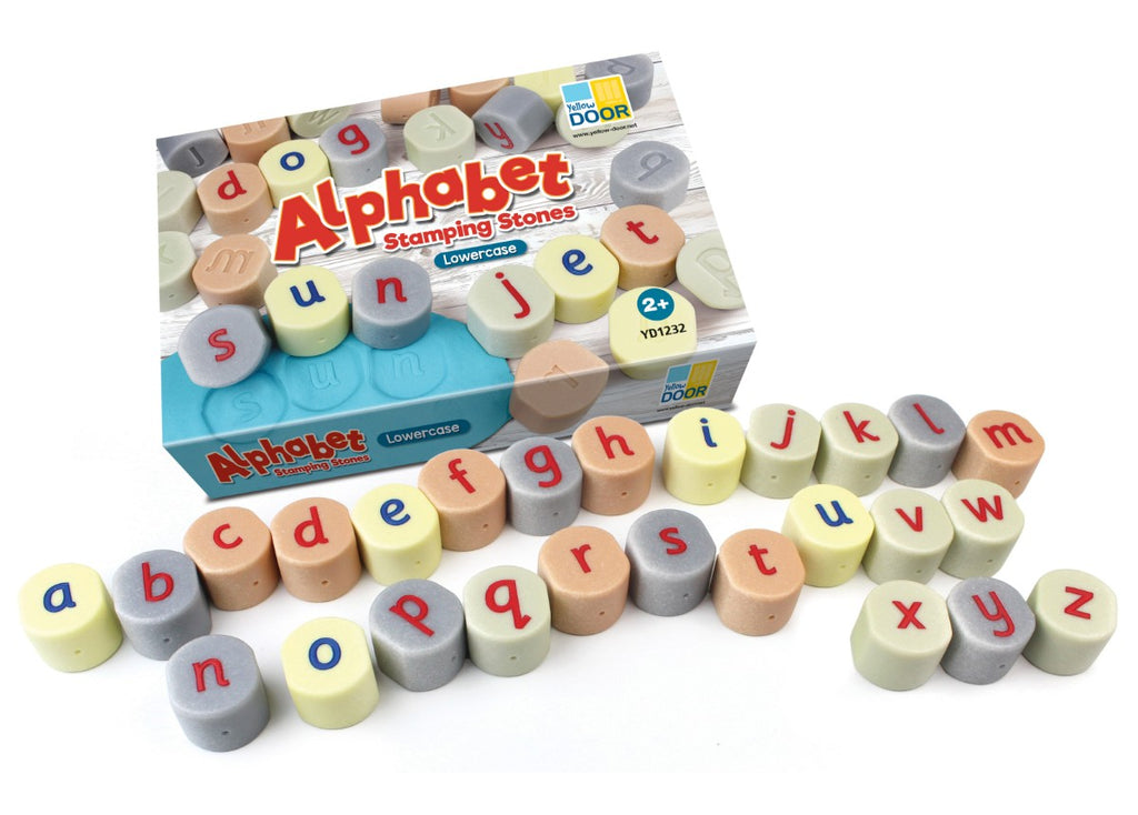 Lowercase Alphabet Stamping Stones