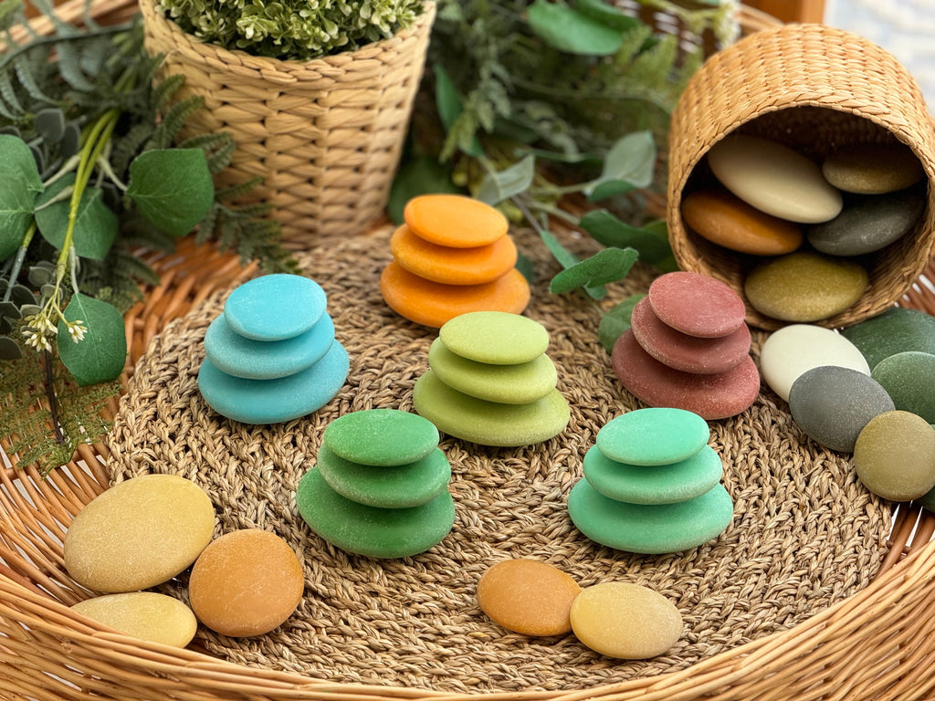 Natural Sorting Stones Nature Collection