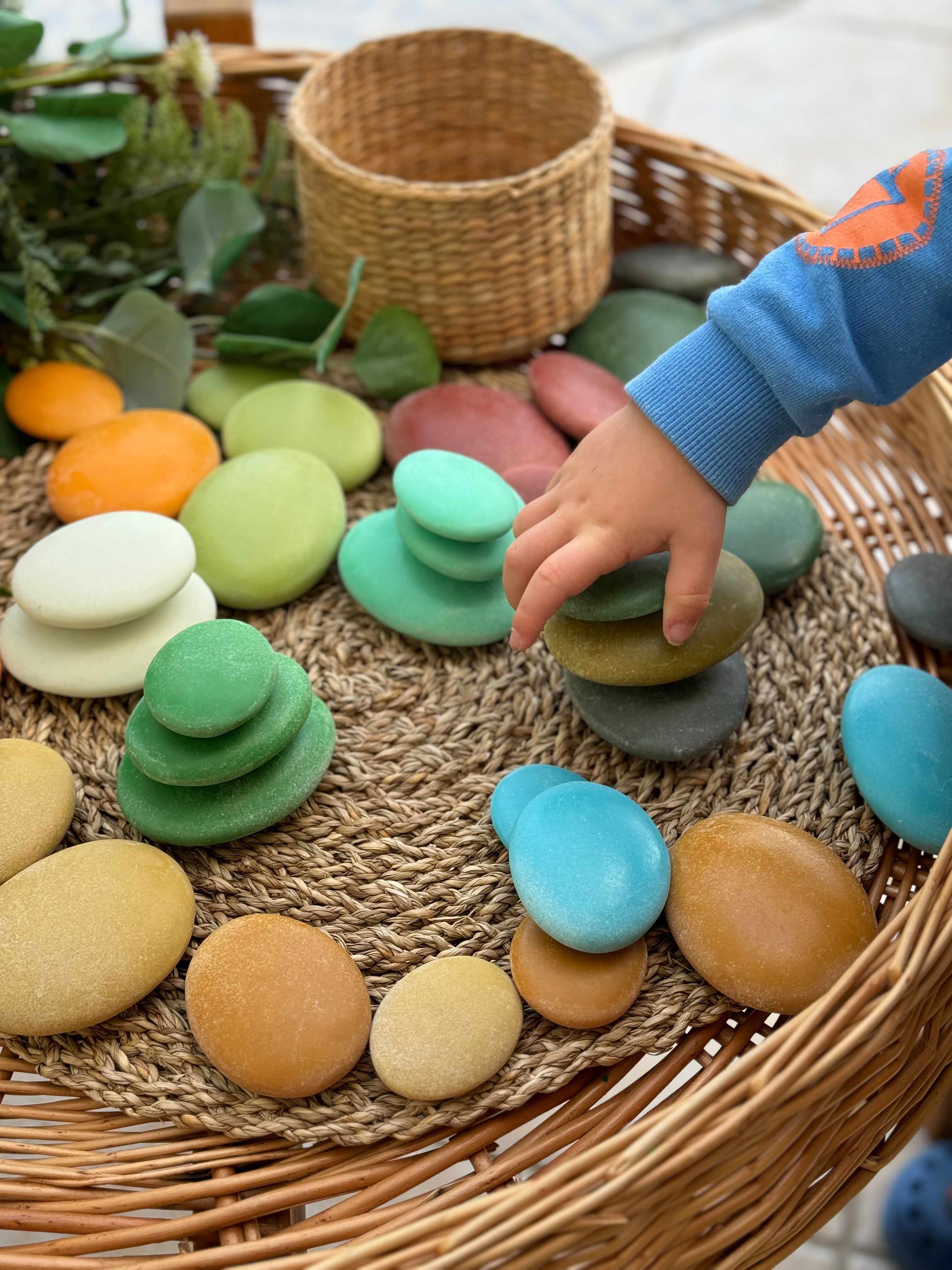 Natural Sorting Stones Nature Collection