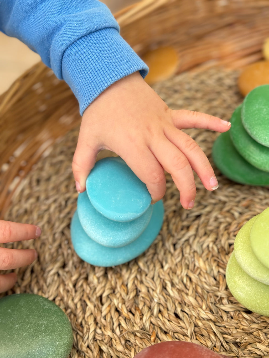 Natural Sorting Stones Nature Collection