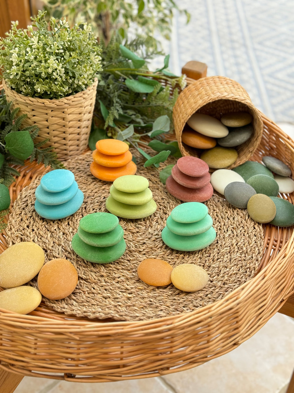 Natural Sorting Stones Nature Collection