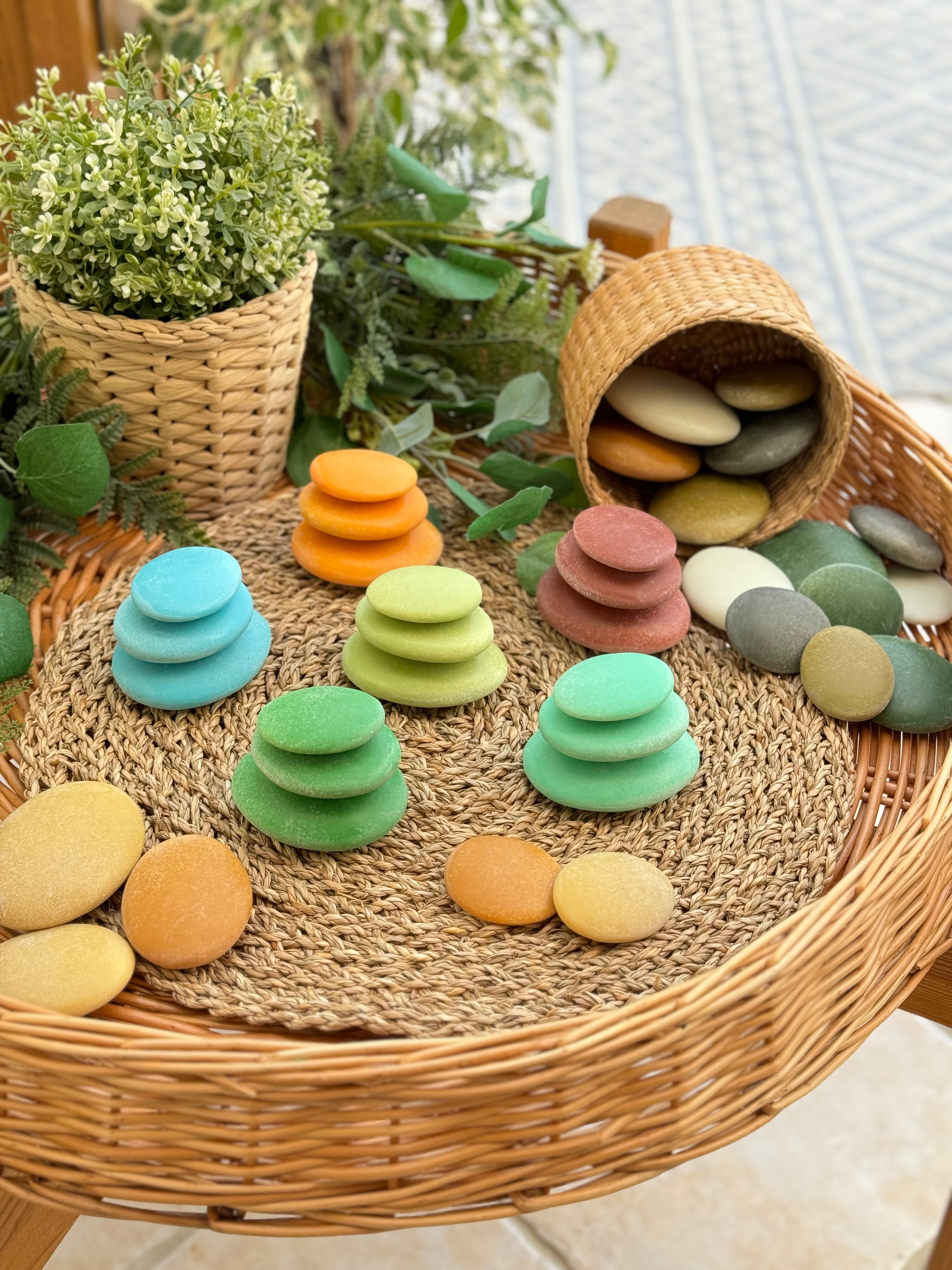 Natural Sorting Stones Nature Collection