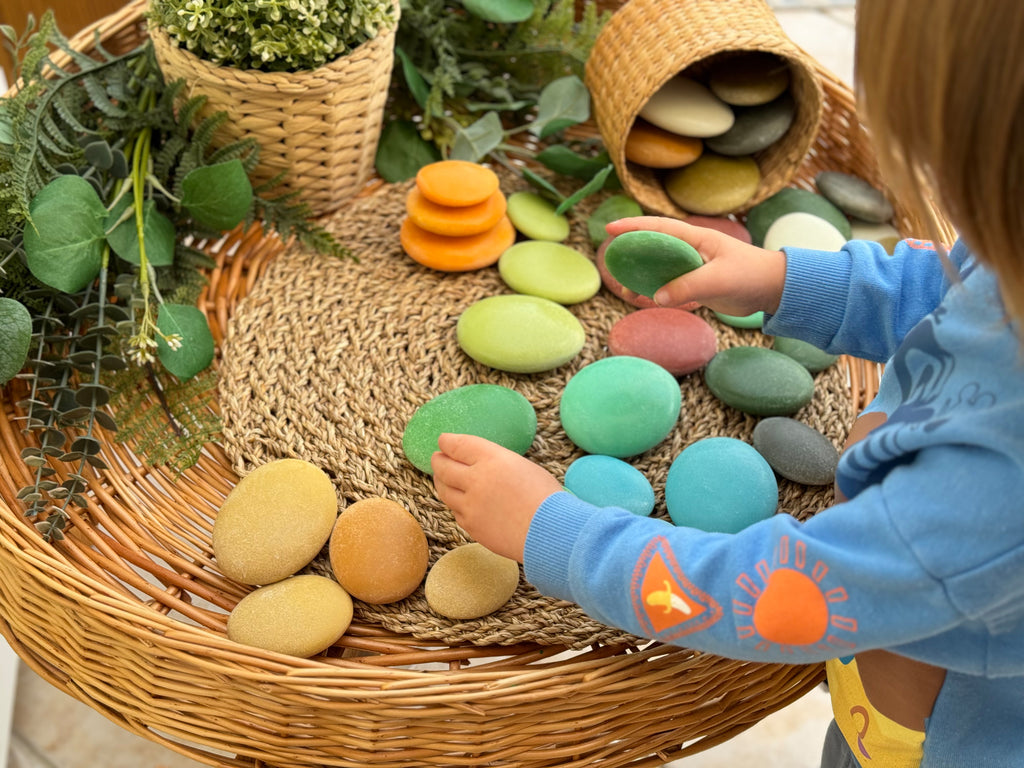 Natural Sorting Stones Nature Collection