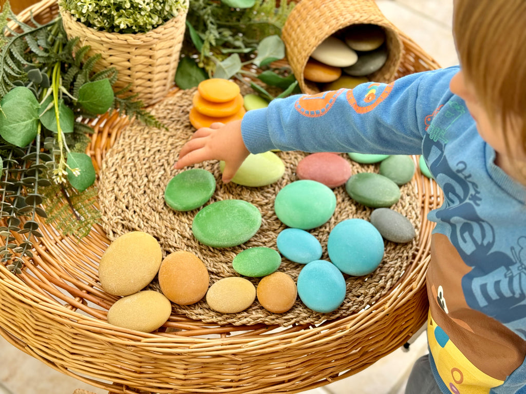 Natural Sorting Stones Nature Collection